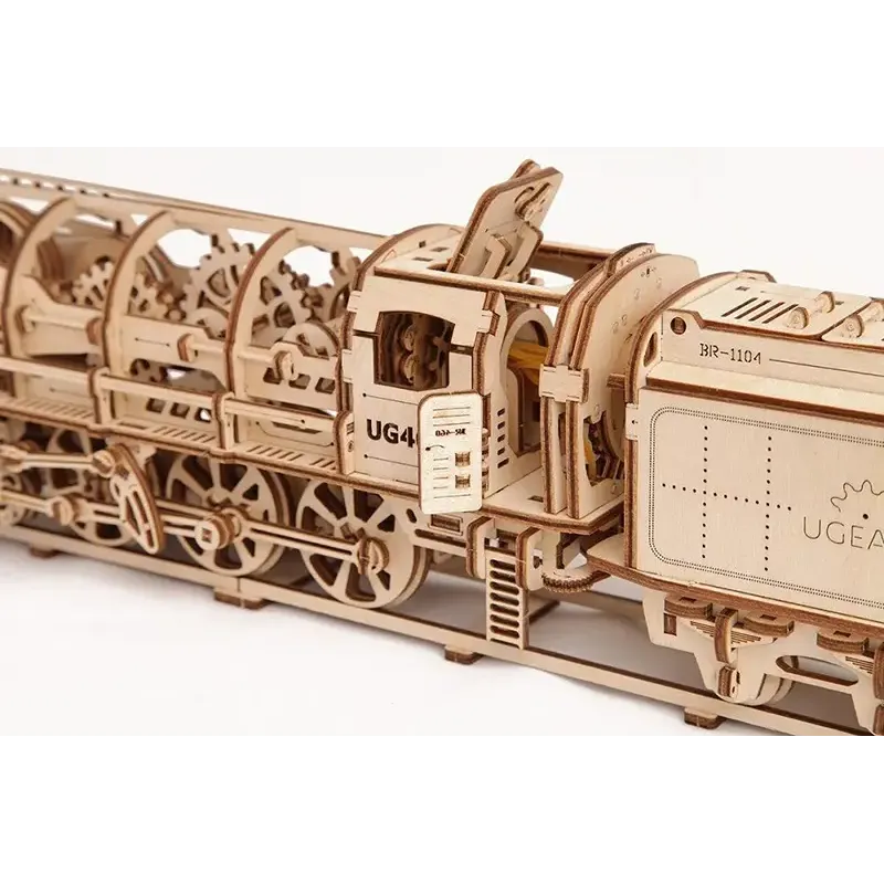 Трехмерный пазл Ukrainian Gears Локомотив с тендером (70012)