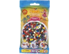 Термомозаїка HAMA Набір кольорових намистин MIDI 5+, 1000шт, 22 кольора