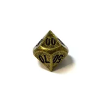 Кубик D10(D100,00-90) металевий, матовий