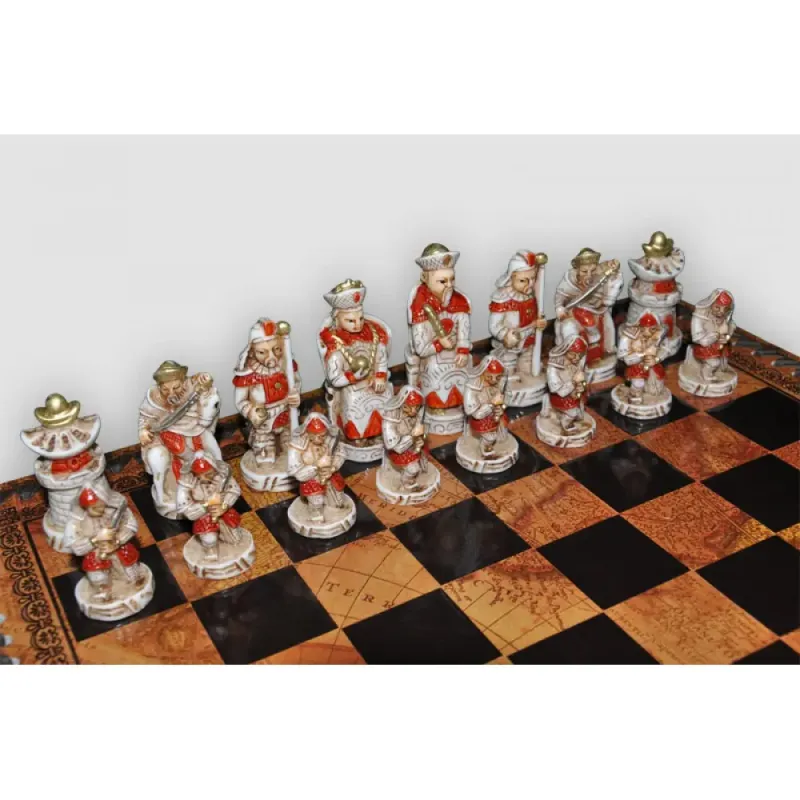 Шахові Фігури - "Impero Ming Battaglia Cinese" (Small Size) / "Імперія Мін" (SP28)