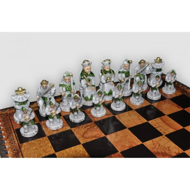 Шахові Фігури - "Impero Ming Battaglia Cinese" (Small Size) / "Імперія Мін" (SP28)
