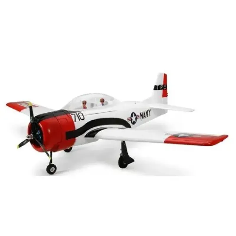 Самолет Dynam T-28 Trojan Brushless RTF 1270 мм 2,4 ГГц (DY8940-Red RTF)