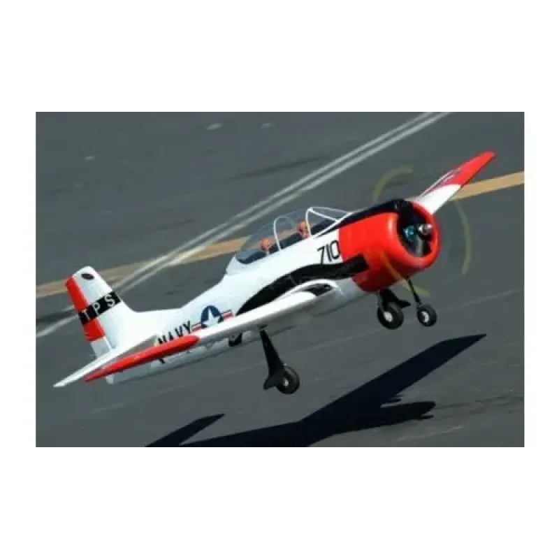 Самолет Dynam T-28 Trojan Brushless RTF 1270 мм 2,4 ГГц (DY8940-Red RTF)