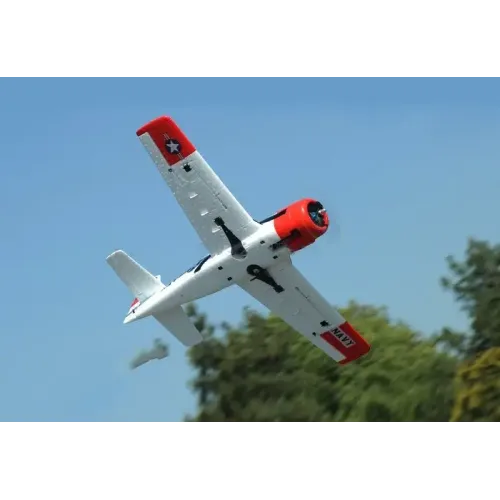 Самолёты Самолет Dynam T-28 Trojan Brushless RTF 1270 мм 2,4 ГГц (DY8940-Red RTF)