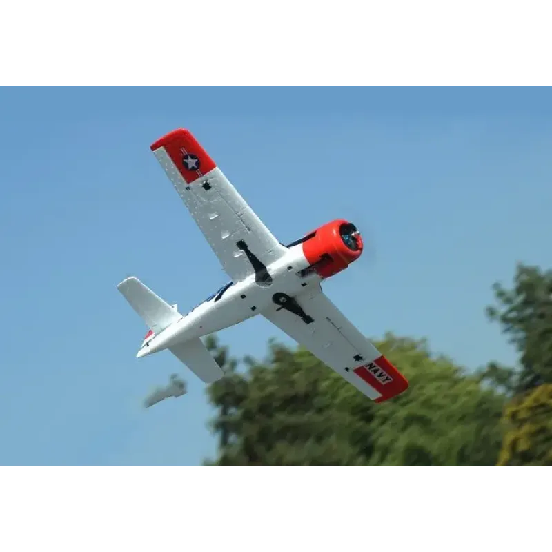 Самолет Dynam T-28 Trojan Brushless RTF 1270 мм 2,4 ГГц (DY8940-Red RTF)
