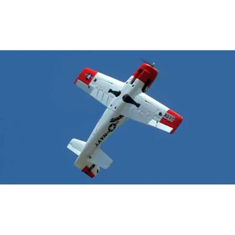 Самолет Dynam T-28 Trojan Brushless RTF 1270 мм 2,4 ГГц (DY8940-Red RTF)