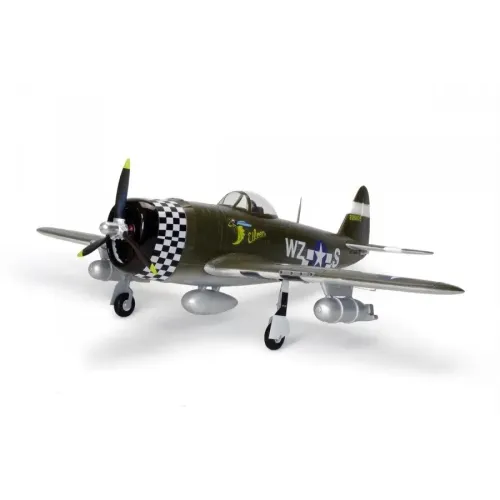 Самолёты Самолет FMS Republic P-47 Thunderbolt PNP 1400 мм (FMS019-1 Green)