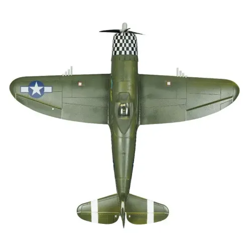 Самолёты Самолет FMS Republic P-47 Thunderbolt PNP 1400 мм (FMS019-1 Green)