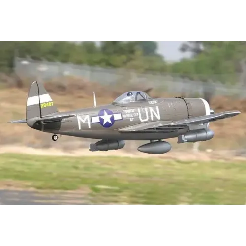 Самолёты Самолет FMS Republic P-47 Thunderbolt PNP 1400 мм (FMS019-1 Green)