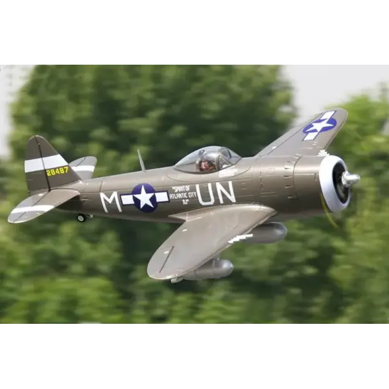 Самолет FMS Republic P-47 Thunderbolt PNP 1400 мм (FMS019-1 Green)
