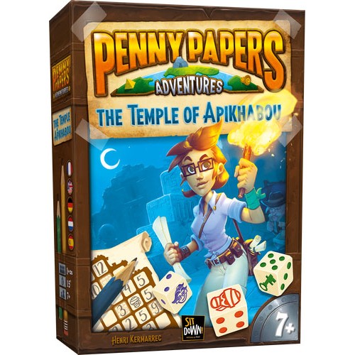 Настільна гра Penny Papers Adventures: The Temple of Apikhabou (Пенні Пейперс: Храм Апікабу)