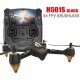 Квадрокоптери Квадрокоптер Hubsan X4 FPV Brushless 5,8 ГГц HD GPS Altitude 2,4 ГГц RTF (H501S-S Black)