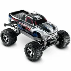 Автомобиль Traxxas Stampede Brushless Monster 1:10 ARTR 500 мм 4WD TSM 2,4 ГГц (67086-4 Silver)