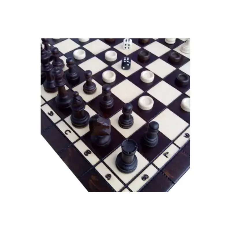 Шахи 3 в 1 (шахи, шашки, нарди)