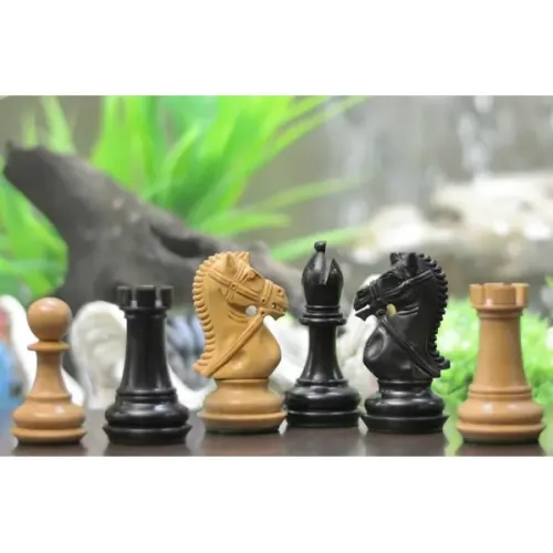 Шахові фігури Приборканий кінь ебенове дерево