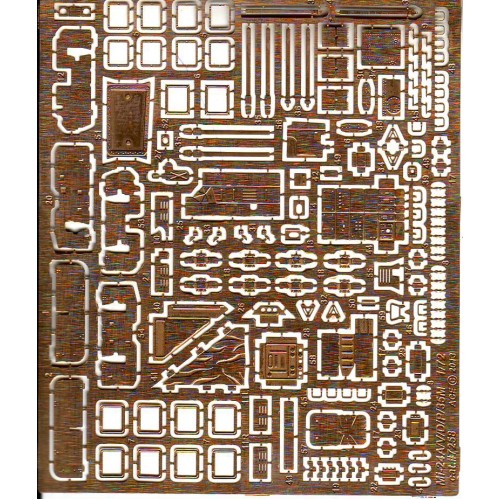 Фототравление Фототравление для вертолета Mи-24A/V/D/P (PE7258) Масштаб: 1:72