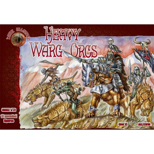 Фигуры и миниатюры Heavy Warg Orcs (ALL72010) Масштаб: 1:72