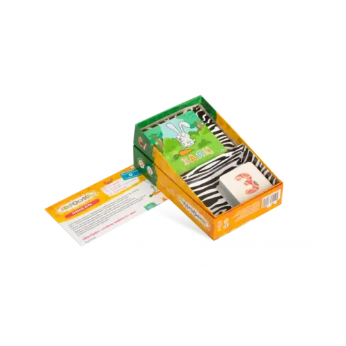 Настільна гра Звіролітери (ru)