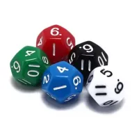 Кубик D12 (цвет в ассортименте)