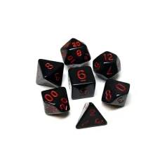 Набор кубиков RPG 7шт black