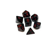 Набор кубиков RPG 7шт black
