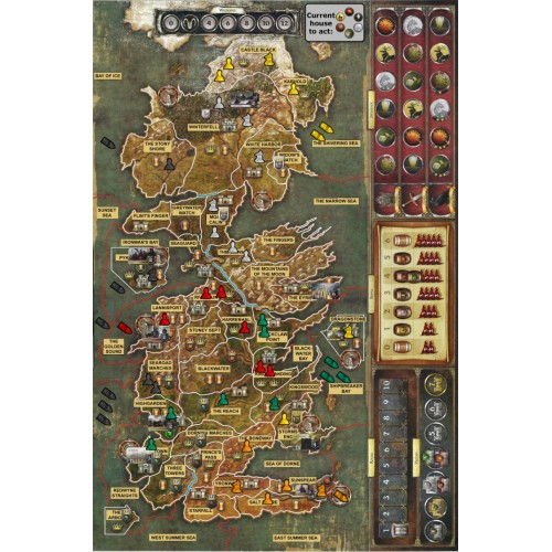 Игра Престолов. Танец с драконами (A Game of Thrones: The Boardgame - A Dance with Dragons)