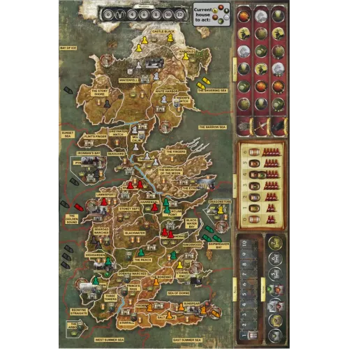 Игра Престолов. Танец с драконами (A Game of Thrones: The Boardgame - A Dance with Dragons)