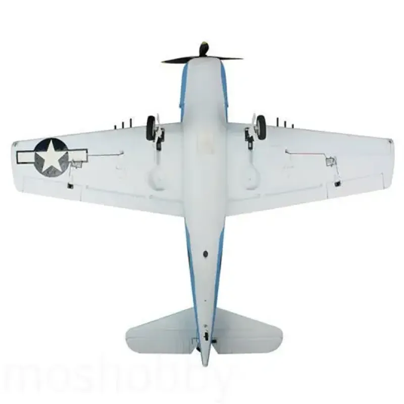 Самолет Dynam F6F Hellcat RLG Brushless RTF 1270 мм 2,4 ГГц (DY8958 RTF)