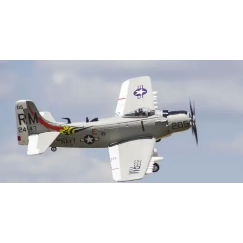 Самолёты Самолет FMS Mini Douglas A-1 Skyraider RTF 750 мм 2,4 ГГц (FMS038)