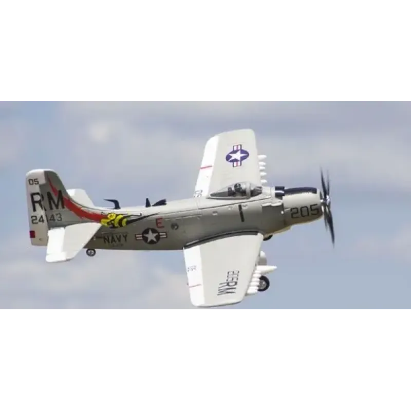 Самолет FMS Mini Douglas A-1 Skyraider RTF 750 мм 2,4 ГГц (FMS038)