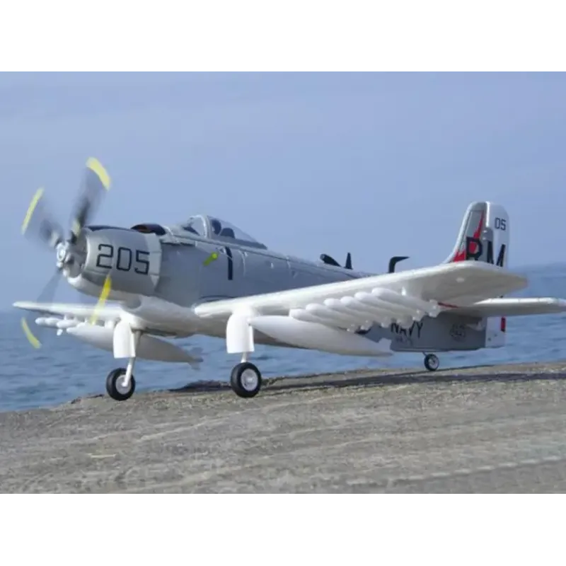 Самолет FMS Mini Douglas A-1 Skyraider RTF 750 мм 2,4 ГГц (FMS038)