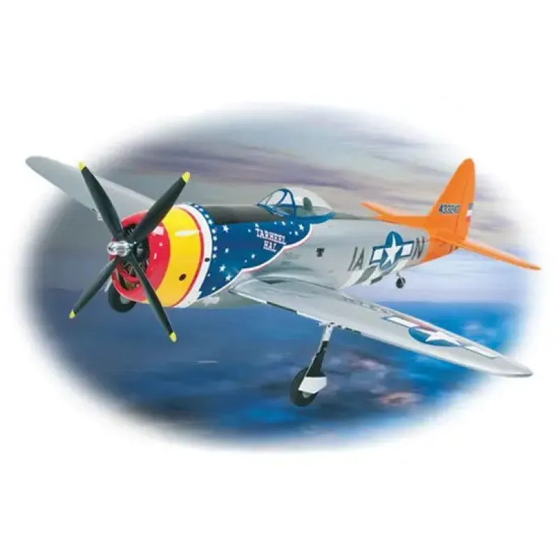 Самолет FMS Republic P-47 Thunderbolt PNP 1400 мм (FMS019-1 Silver)