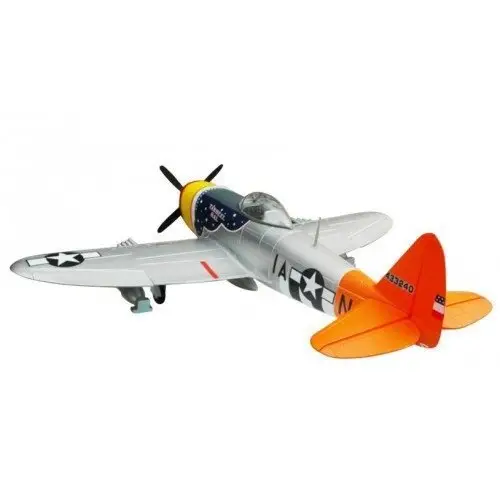 Самолёты Самолет FMS Republic P-47 Thunderbolt PNP 1400 мм (FMS019-1 Silver)