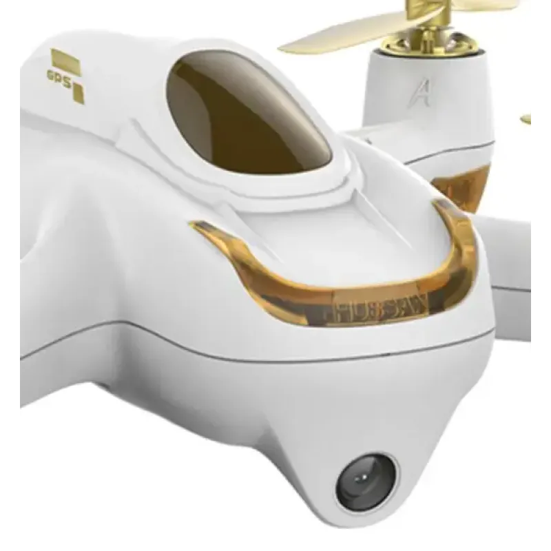 Квадрокоптер Hubsan X4 FPV Brushless 5,8 ГГц HD GPS Altitude 2,4 ГГц RTF (H501S-S White)