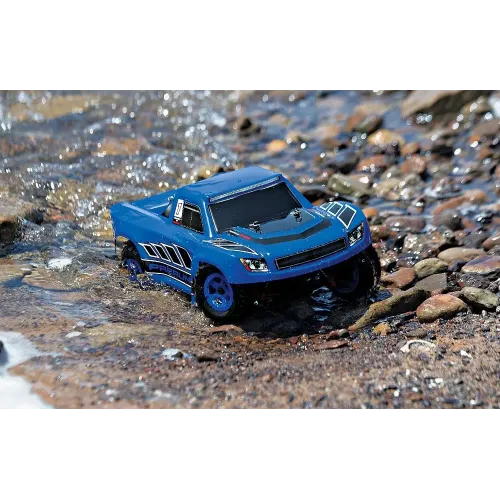 Шорт-корс Автомобиль Traxxas LaTrax Desert Prerunner 1:18 RTR 313 мм 4WD 2,4 ГГц (76064-5 Blue)