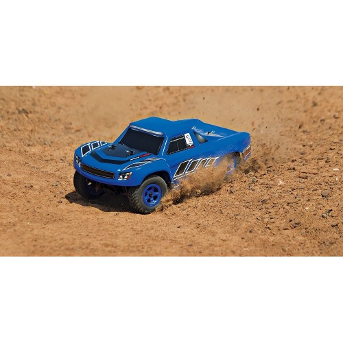 Шорт-корс Автомобиль Traxxas LaTrax Desert Prerunner 1:18 RTR 313 мм 4WD 2,4 ГГц (76064-5 Blue)