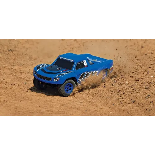 Шорт-корс Автомобиль Traxxas LaTrax Desert Prerunner 1:18 RTR 313 мм 4WD 2,4 ГГц (76064-5 Blue)