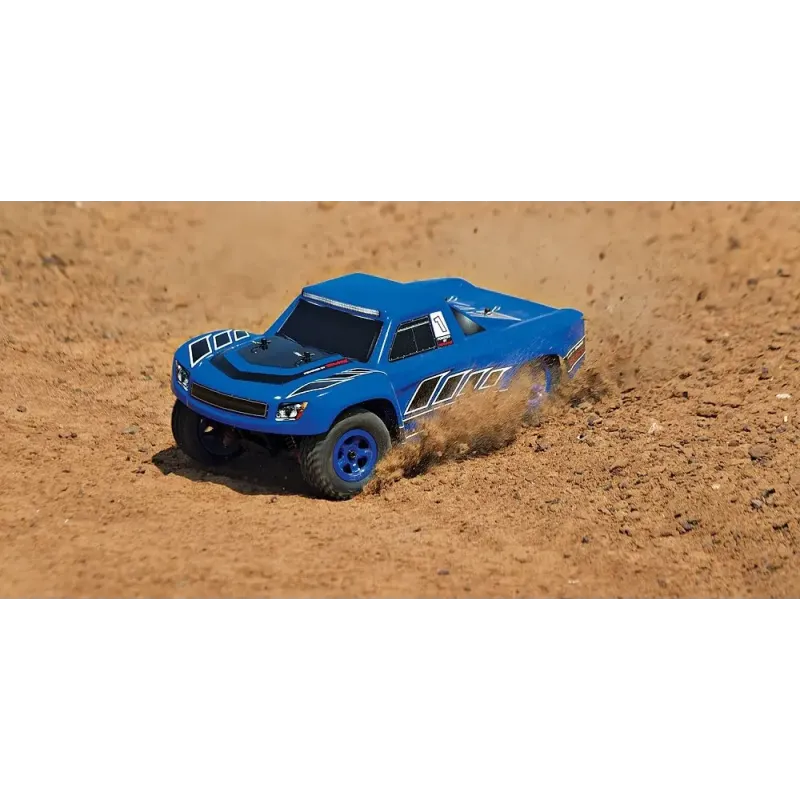 Автомобиль Traxxas LaTrax Desert Prerunner 1:18 RTR 313 мм 4WD 2,4 ГГц (76064-5 Blue)