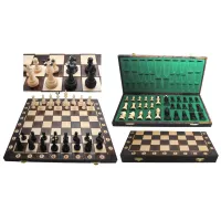 Шахи 1008 CONSUL коричневі 48x24x5 см (король-95мм)