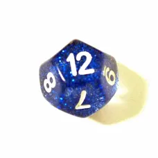 Кубик D12 блестящий (цвет в ассортименте)