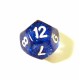 Кубик D12 блискучий (колір в асортименті)