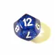 Кубик D12 блестящий (цвет в ассортименте)