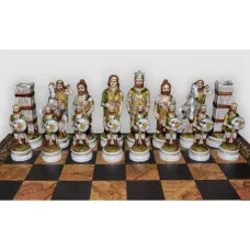 Шахматные Фигуры -"Battaglia Romani Barbari" (Big Size) / Бой Римлян С Варварами (SP1415)