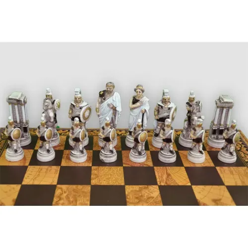 Шахові фігури Шахові Фігури - "Battaglia Di Troia" (Medium Size) / "Троянська Битва" (SP64)