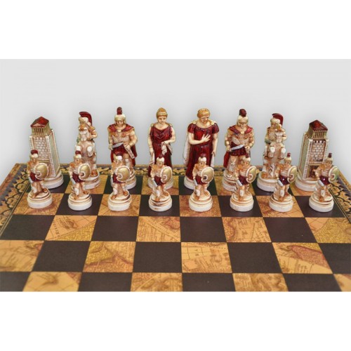 Шахові фігури Шахові Фігури - "Battaglia Di Troia" (Medium Size) / "Троянська Битва" (SP64)