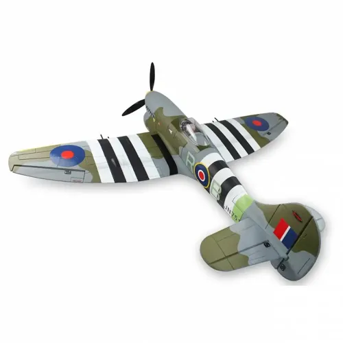 Самолёты Самолет Dynam Hawker Tempest RLG Brushless RTF 1250 мм 2,4 ГГц (DY8959 RTF)