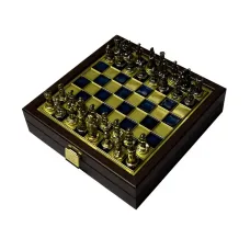 Шахи "Manopoulos" Візантійська імперія SK1BLU, 20 x 20 см, синій