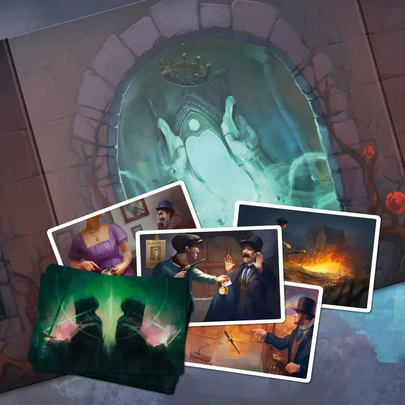 Настольная игра Мистериум. Скрытый мотив (Mysterium: Hidden Motive) UA