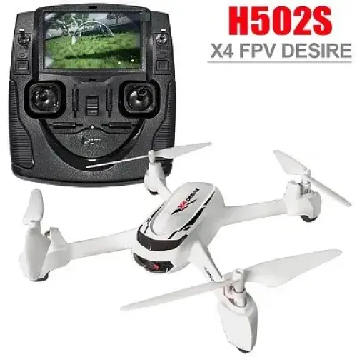Квадрокоптери Квадрокоптер Hubsan X4 FPV Desire 5,8 ГГц HD GPS Altitude 2,4 ГГц RTF (H502S)