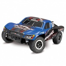 Автомобиль Traxxas Slash Brushless Short Course 1:10 RTR 568 мм 4WD 2,4 ГГц TSM (68086-4 Blue)